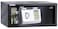 Rubik Safe Box with Digital Pin Code &amp; Key Lock for A4 Documents Laptop Tablets Camera Cash Jewelry Home Hotel Office Security RB-20EDW (Size, 20x43x35cm) Black