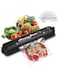 MAGA ZONE Single-Touch Portable Food Saver Vacuum Sealer Machine - 2 Functions for Fruits, Nuts, Meat, Sweets, Vegetables with 50 Sealed Bags