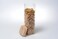 ORCHID SQUARE BORO GLASS JAR W/BAMBOO LID 2.5L