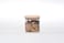 ORCHID SQUARE BORO GLASS JAR W/BAMBOO LID 750ML