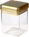 ORCHID ACRYLIC SQUARE STORAGECANISTER M GOLD
