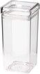 ORCHID ACRYLIC SQUARE STORAGE CANISTER XL CLEAR