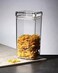 ORCHID ACRYLIC SQUARE STORAGE CANISTER XL CLEAR