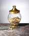 ORCHID ACRYLIC STORAGE CANISTER S GOLD