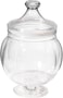 ORCHID ACRYLIC STOARGE CANISTER S CLEAR