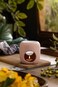ORCHID CERAMIC INCENSE BURNER