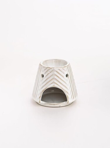 ORCHID CERAMIC INCENSE BURNER