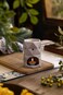 ORCHID CERAMIC INCENSE BURNER