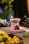 ORCHID CERAMIC INCENSE BURNER