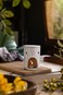 ORCHID CERAMIC INCENSE BURNER