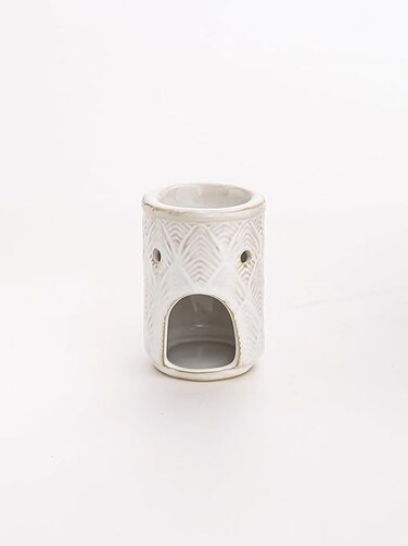ORCHID CERAMIC INCENSE BURNER