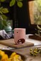 ORCHID CERAMIC INCENSE BURNER