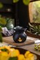 ORCHID CERAMIC INCENSE BURNER