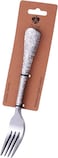 ORCHID ARTISTIC STAINLESS STEEL SET OF 4 DESSERT FORKS