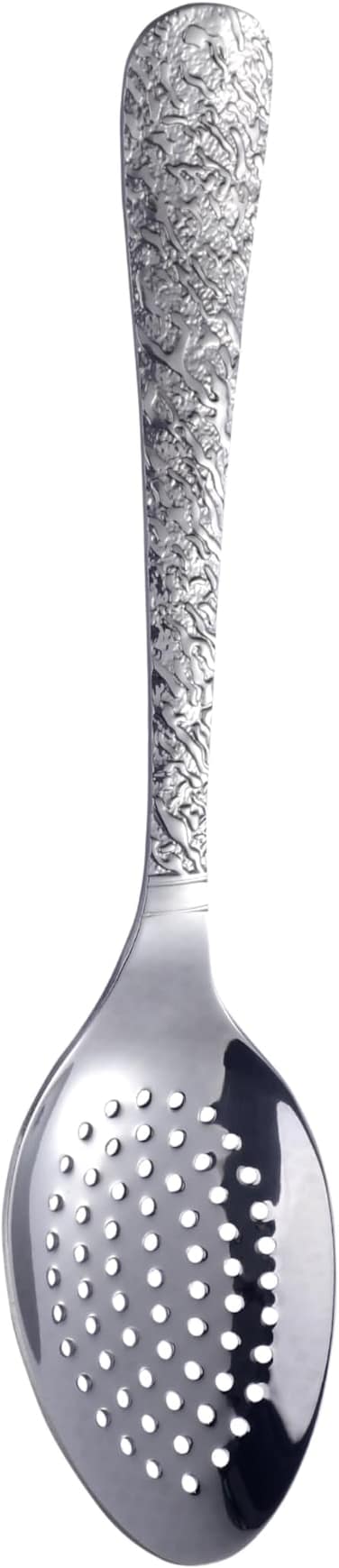 ORCHID ARTISTIC STAINLESS STEEL SLOTTED SERVING SPOON