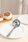 ORCHID ARTISTIC STAINLESS STEEL SLOTTED LADDLE