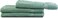 ORCHID DESIRE BATH SHEET 89X178CM AQUA GREEN