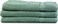 ORCHID DESIRE BATH SHEET 89X178CM AQUA GREEN
