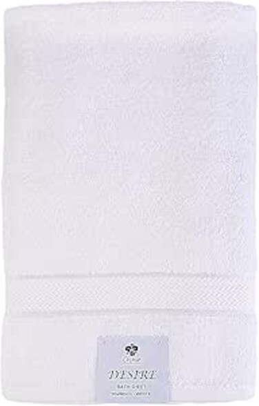 ORCHID DESIRE BATH SHEET 89X178CM WHITE