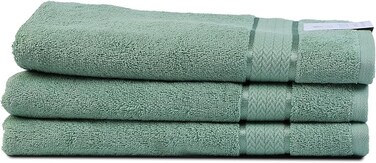 ORCHID DESIRE BATH TOWEL 70X140CM AQUA GREEN