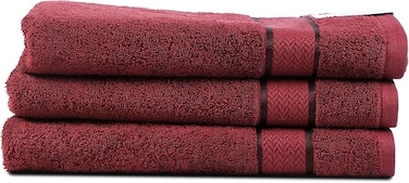 ORCHID DESIRE BATH TOWEL 70X140CM RED
