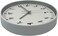 ORCHID ARABIC NUMBERS WALL CLOCK 25 CM WHITE