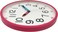 ORCHID KIDS WALL CLOCK 25 CM RED