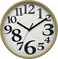 ORCHID MARBLE FACE WALL CLOCK 30 CM WHITE