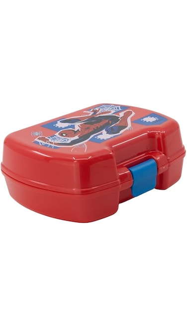 STOR SNACK SANDWICH BOX SPIDERMAN ARACHNID GRID