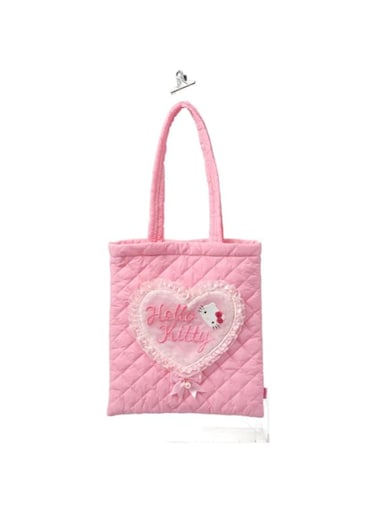 MINISO Sanrio characters Pink Collection Shopping Bag (Hello Kitty)