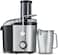 BLACK+DECKER Juicer Extractor, High-Powered 800W Motor, Stainless Steel Design, Large 1.7L Pulp Container, 1.1L Juice Collector, Dual Speed Control, XL Feeding Chute, Silver/Black - JE800-B5