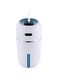 Homarket 200ML Mini Air Humidifier USB Car Aroma Essential Oil Diffuser Home Fogger Mist Maker Sprayer 7 Colors LED Night Lamp,Car Office Room Bedroom-White