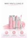 DIOR ADDICT 3-Piece Lip Glow Gift Set 001 Pink &ndash; Lip Glow Color Reviver Balm SPF 10 + Lip Maximizer Plumping Gloss + Mini Lip Glow   Cherry Oil   Hyaluronic Acid   Natural Glow Lip Essentials   Luxury Gift