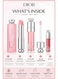 DIOR ADDICT 3-Piece Lip Glow Gift Set 001 Pink &ndash; Lip Glow Color Reviver Balm SPF 10 + Lip Maximizer Plumping Gloss + Mini Lip Glow   Cherry Oil   Hyaluronic Acid   Natural Glow Lip Essentials   Luxury Gift