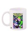 Cartoon Girl Printed Coffee Mug White/Yellow/Green