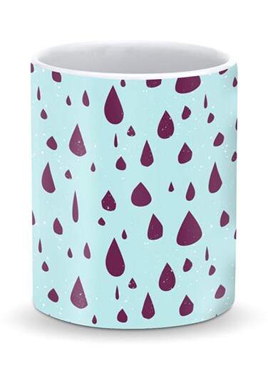 Premium Hard Rain Designer Mug Blue/Purple