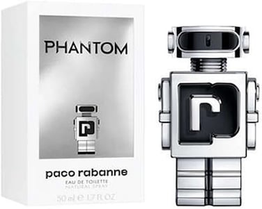 Paco Rabanne Phantom For Men, Eau De Toilette Spray, Floral, 50ml