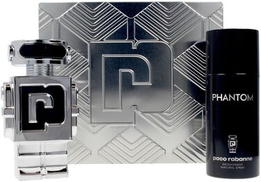 باكو رابان مجموعة من قطعتين للرجال من فانتوم (بخاخ او دي تواليت 100 مل وبخاخ مزيل عرق 150 مل)