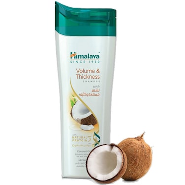 هيمالايا هربلز شامبو بالبروتين الطبيعي لشعر ممتلئ وكثيف شامبو أبيض 200 ملل