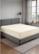 Linen Klub King Fitted Sheet - 1 Piece, 100% Cotton, 250 Thread Count for Ultimate Softness and Comfort, Cool and Breathable Fabric, Size: 200 x 200 cm, Deep Pocket Elasticized Edges, Cream