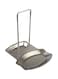 Stainless Steel Pan Pot Cover Lid Rack Stand Spoon Holder Silver 18.5x15.5x20centimeter