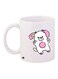 Printed Coffee Mug White/Pink