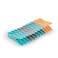 Mondex 12-Pack Mini Plastic Clothes Pegs, 7cm Small Laundry Clips with Steel Springs, Heavy-Duty PP Clothespins, Windproof, Assorted Colors - Drying, Crafts, Photos, Baby, Travel