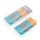 Mondex 12-Pack Mini Plastic Clothes Pegs, 7cm Small Laundry Clips with Steel Springs, Heavy-Duty PP Clothespins, Windproof, Assorted Colors - Drying, Crafts, Photos, Baby, Travel