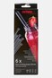 6 Pcs Glass Drinking Straws 230 mm With Cleaning Brush, Transparent