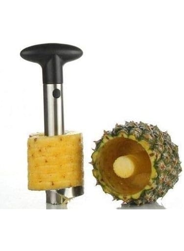 Fruit Pineapple Corer Slicer Peeler Cutter Parer Knife Kitchen Tool Stainless
