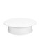 Rotating Cake Display Stand White 20x6x16.5cm