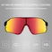 ROCKBROS Polarized Sunglasses UV Protection for Women Men Cycling Sunglasses