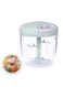 Hand Pull String Manual Food Chopper Processor Green