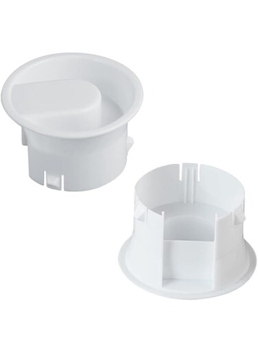 Weilan Water Pitcher Lids Glass Carafe Lids Covers Food Grade Plastic Dust Proof Splash Resistant Bottle Stoppers for Water Jug Glass Bistro Pitcher ,White /2 Pieces
